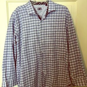 Mens Michelsons London XXL Button Front Shirt